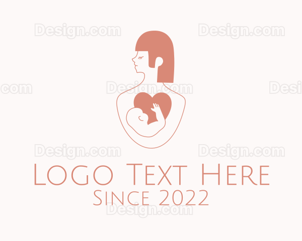 Pink Maternity Pediatric Logo