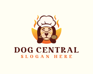 Chef Dog Pet logo design