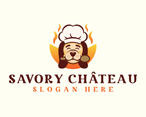 Chef Dog Pet logo design