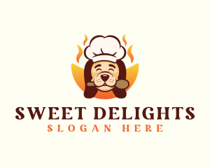 Chef Dog Pet logo design