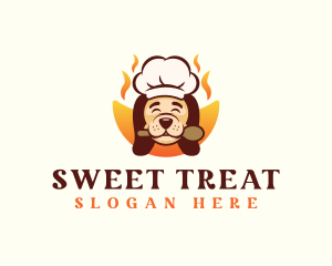 Chef Dog Pet logo design