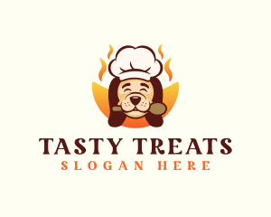 Chef Dog Pet logo design