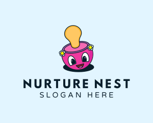Cute Nursery Pacifier logo