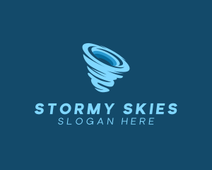 Hurricane Storm Weather logo