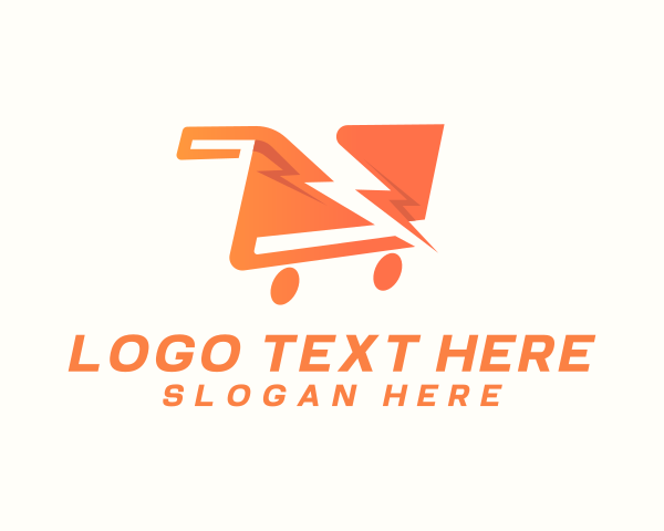 Pushcart logo example 3