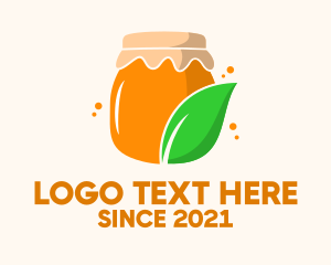 Organic Honey Jar  logo