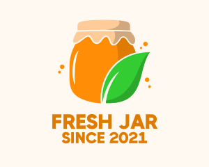 Organic Honey Jar  logo design