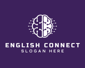 Digital Tech Brain Intelligence logo design