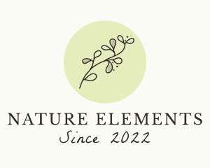 Nature Garden Leaf logo design