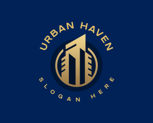 Urban Building City logo design