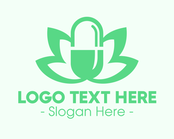 Marijuana Leaf logo example 2