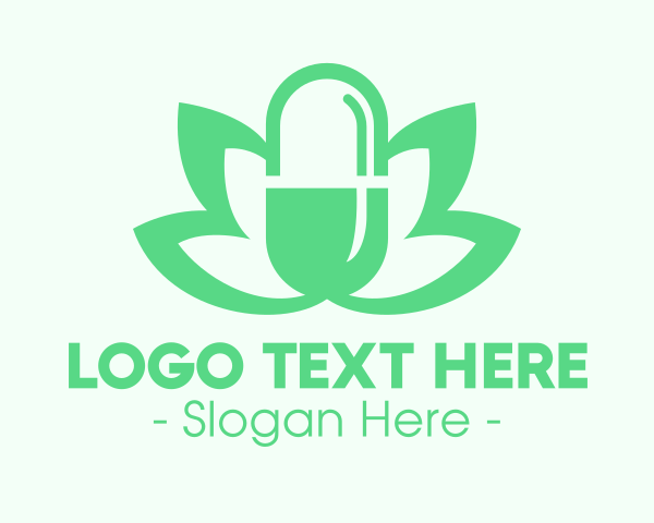 Marijuana Leaf logo example 3