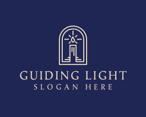 Light Candle Wax logo design