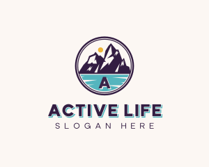 Outdoor Mountain Travel logo design