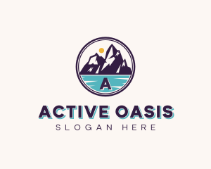 Outdoor Mountain Travel logo design