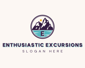 Outdoor Mountain Travel logo design