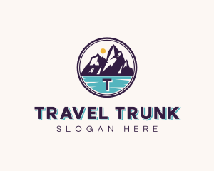 Outdoor Mountain Travel logo design