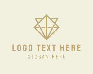 Diamond Jewelry Gem logo