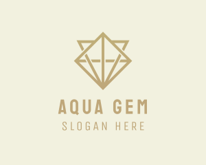 Diamond Jewelry Gem logo design