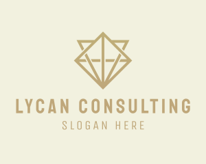 Diamond Jewelry Gem logo design