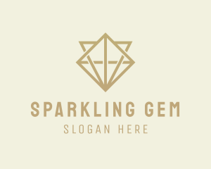 Diamond Jewelry Gem logo design