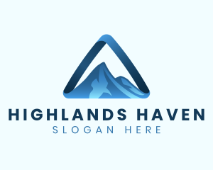 Triangle Mountain Summit logo design