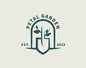 Plant Shovel Landscaping logo design