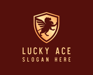 Winged Lion Capital logo design