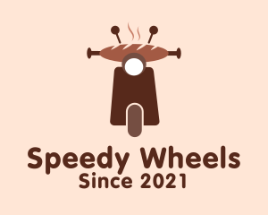 Bread Delivery Scooter  logo