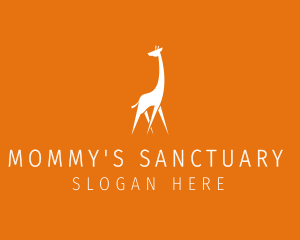 Wild Giraffe Sanctuary logo design