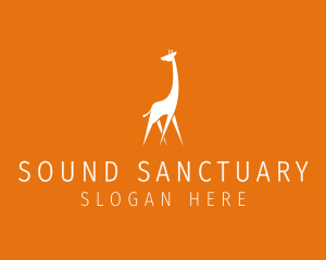 Wild Giraffe Sanctuary logo design