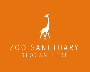 Wild Giraffe Sanctuary logo design