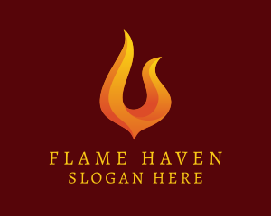 Blazing Fire Energy Fuel logo