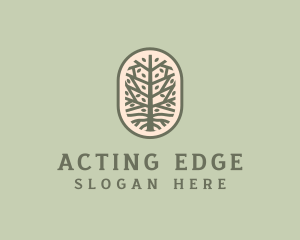 Mangrove Tree Branch logo design