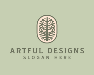 Mangrove Tree Branch logo design