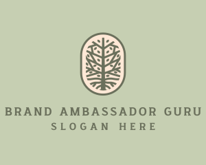 Mangrove Tree Branch logo design