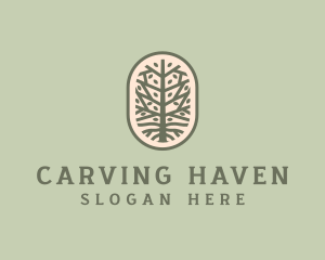 Mangrove Tree Branch logo design