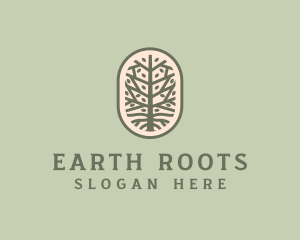 Mangrove Tree Branch logo design