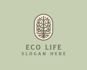 Mangrove Tree Branch logo design