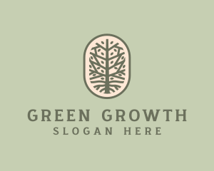 Mangrove Tree Branch logo design