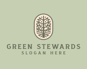 Mangrove Tree Branch logo design