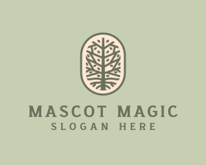 Mangrove Tree Branch logo design