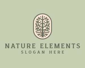 Mangrove Tree Branch logo design