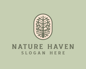 Mangrove Tree Branch logo design