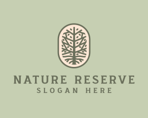 Mangrove Tree Branch logo design