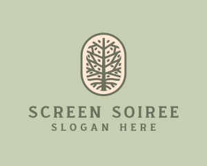 Mangrove Tree Branch logo design