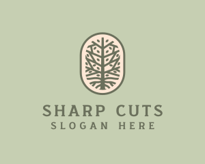 Mangrove Tree Branch logo design