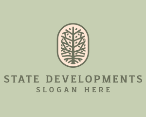 Mangrove Tree Branch logo design