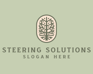 Mangrove Tree Branch logo design