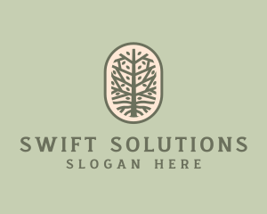 Mangrove Tree Branch logo design